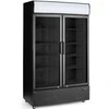 Arktic 2 durų baro šaldytuvas su apšviestu skydeliu 512 l 510 W