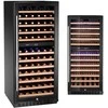 Arktic 2 zonų vyno šaldytuvas 124 buteliams, 265 l, 570x595x1400 mm