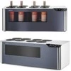Arktic Dviejų zonų vyno aušintuvas, reguliuojamas 8 buteliams, LED, 60 W