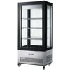 Arktic Šaldoma konditerijos vitrina ant ratukų, 3 LED lentynos, 550L