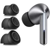 Ausinės Tech-Protect Ear Tips skirta Samsung Galaxy Buds 3 Pro in sizes S / M / L – juodas (3 vnt)