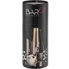 Bar Up Barmeno rinkinys tūbelėje, purtyklė, maišyklė, sietelis, purtytuvas, šaukštas - varis