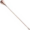 Bar Up Barmeno šaukštas gėrimams ir kokteiliams, ilgas 385 x 35 mm - varinis