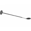 Bar Up Barmeno šaukštas gėrimams ir kokteiliams ilgio su maišytuvu 280 x 35 mm - juodas