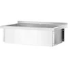 Baseinas zlew gastronomiczny jednokomorowy Budget Line STAL 1000 x 600 x 850 mm - Hendi 811023