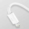 Greitas įkrovimas iš USB į M+L+C Baseus Superior Data 3.5A 1m (baltas)