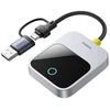 Baseus Belaidis adapteris, skirtas „Apple CarPlay Bluetooth“ – pilkas