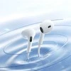 Baseus Encok CZ19 su laidu In-Ear ausinės baltos spalvos