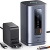Baseus Spacemate RD1 11w1 USB-C | 2xHDMI 4K@60Hz | 2xDP 4K@60Hz | 2xUSB-A 10Gb/s | USB-C 10Gb/s | RJ45 | USB-A 480Mb/s | USB-C PD | mini jack 3.5mm | kroviklis EU pilka