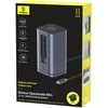 Baseus Spacemate RD1 11w1 USB-C | 2xHDMI 4K@60Hz | 2xDP 4K@60Hz | 2xUSB-A 10Gb/s | USB-C 10Gb/s | RJ45 | USB-A 480Mb/s | USB-C PD | mini jack 3.5mm | kroviklis EU pilka