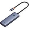 Baseus UltraJoy Series 5w1 USB-C | 1x HDMI4K@30Hz | 4x USB-A 3.0 pilka