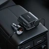 High Efficiency Pro 1-2-2 automobilinis cigarečių žiebtuvėlis Baseus 30W (juodas)