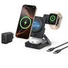 „Baseus PicoGo AF21 3in1 Qi2.2“ 35W belaidis įkroviklis su 45W ES maitinimo šaltiniu ir 1 m USB-C laidu – juodas