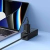 Sieninis įkroviklis Baseus GaN5 40W, 2x USB C (juodas)