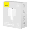 Įkroviklis jungiama į tinklą Baseus Cube 20W PD USB-C - balta