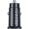 Baseus GoTrip automobilio įkroviklis 2x USB-C 30W Cosmic Juodas