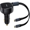 Baseus Enjoyment 33W 2w1 2x USB-C - juoda