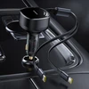 Baseus Enjoyment 33W 2w1 2x USB-C - juoda