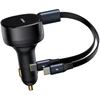 Baseus Enjoyment 33W 2w1 2x USB-C - juoda