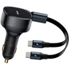 Baseus Enjoyment 33W 2w1 2x USB-C - juoda