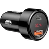 Baseus Magic Series 45 W su wyświetlaczem 1x USB-A + 1x USB-C - juoda