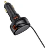 Baseus Enjoyment Pro 55W USB-A ze zwijanym kablem Lightning - juoda