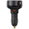Baseus Enjoyment Pro 55W USB-A ze zwijanym kablem Lightning - juoda