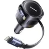 "Baseus PD" automobilinis įkroviklis 1x USB-C + USB-A prievadas 90W, juodas