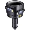 "Baseus PD" automobilinis įkroviklis 1x USB-C + USB-A prievadas 90W, juodas