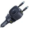 Baseus PrimeTrip VR2 Max 60W ze zwijanymi kablami USB-C - juoda