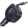 Baseus PrimeTrip VR2 30W ze zwijanym kablem USB-C - juoda