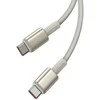 Laidas iš USB-C į USB-C Baseus Tungsten Gold, 100 W, 1 m (auksinis)