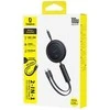 Baseus Kabelis przewód zwijany 2w1 USB-C 100W 1.2m - juoda