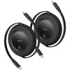 Kabelis zwijany Baseus Free2Pull 100W USB-C - USB-C 2m (2 vnt.) - juoda