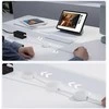 Baseus Free2Pull Mini USB-C į USB-C USB laidas, 60 W, 1, (balta)