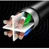 Baseus Cat6 UTP Ethernet RJ45 kabelis plokščias 8m
