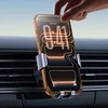 Baseus Laikiklis automobilinis grawitacyjny do smartfona na kratkę nawiewu - pilka