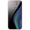 Dėklas Baseus Crystal átlátszó tok iPhone 13 Pro prietaisas (rózsaszín)
