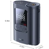 Automobilinis mini kompresorius, max 150 PSI belaidis (su akumuliatoriumi) VA1 GoTrip Dark Gray 2500mAh 11.1V 27.75Wh, Baseus
