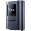 Automobilinis mini kompresorius, max 150 PSI belaidis (su akumuliatoriumi) VA1 GoTrip Dark Gray 2500mAh 11.1V 27.75Wh, Baseus