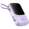 Baseus Qpow Pro+ 10000 mAh 22.5W violetinė