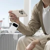 Baseus Powerbank 10000mAh 45W FC31 Qpow 3 su wyświetlaczem kablami USB-C iPhone Lightning - balta