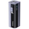 LiPo išorinis akumuliatorius (Powerbank) 10000mAh 100W, su įmontuotu USB-C kabeliu, USB-A, USB-C pilkas EnerGeek GR11 BASEUS