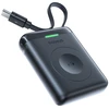 Baseus Powerbank 1640 mAh 5W EnerFill FW11 do Apple Watch su wbudowanym kablem - juoda