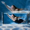 Baseus Cylinder Slide-cover vandeniui atsparus išmaniojo telefono dėklas - mėlynas