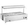 Bain-marie laisvai pastatomas vandens šildytuvas su čiaupu 6 x GN 150mm 55L Royal Catering