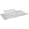 Bain-marie laisvai pastatomas vandens šildytuvas su čiaupu 6 x GN 150mm 55L Royal Catering