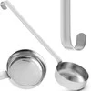 GI.METAL Nerūdijantis plienas flat bottom dose ladle. 170 gr capacity