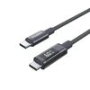 Choetech XCC-1068 PD 60W USB-C - USB-C Cable with Ekranas 1.2 m - Juodas