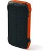 Choetech B567 saulės energijos blokas su indukciniu įkrovimu 3x USB 20000mAh 20W / QC 18W / Qi 10W (juodai oranžinė)